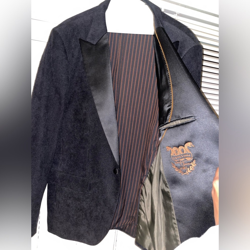 Scotch & Soda Satin Trim, Knit Sport Coat